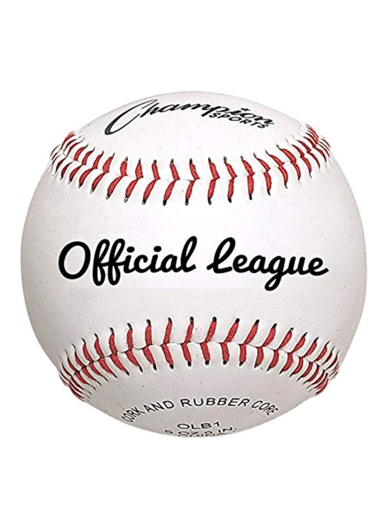 Pack Of 12 Official League Baseballs