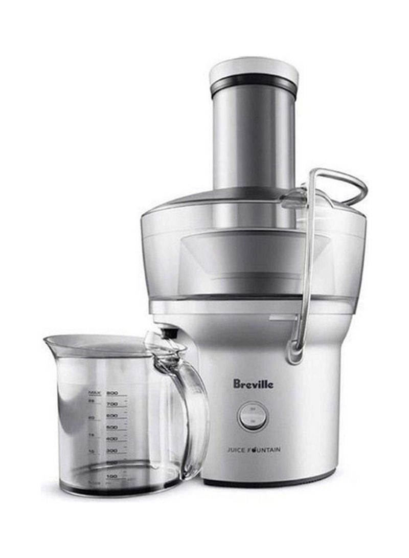 The Compact Juice Fountain Juicer 1500 W BJE200SIL Silver