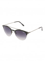 Semi-Rimless Frame Sunglasses