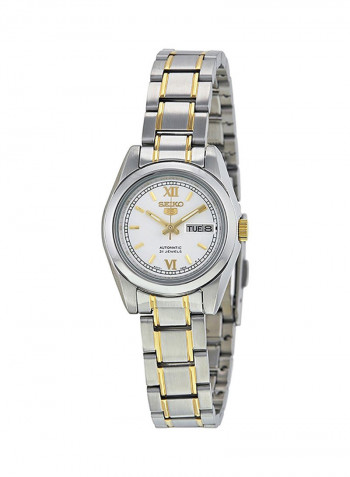 Men's Stainless Steel Analog Wrist Watch SYMK29J1