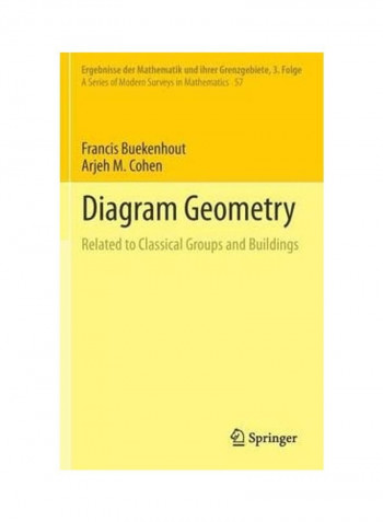 Diagram Geometry Hardcover English by Francis Buekenhout