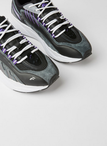 Adaptor Sneakers Black / Castlerock / Electric Purple