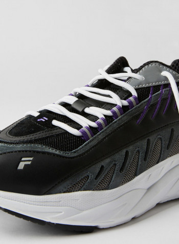 Adaptor Sneakers Black / Castlerock / Electric Purple