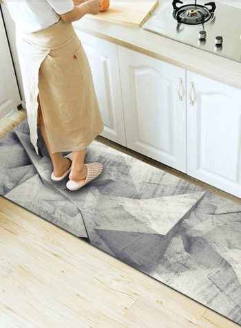 1 Piece Bedroom Carpet Grey 120*160(W*L)cmcm