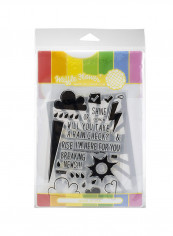 26-Piece Stamp And Die Cut Set Black/Clear reviews 26-Piece Stamp And Die Cut Set Black/Clear