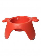 Yoga Raised Pet Bowl Orange L