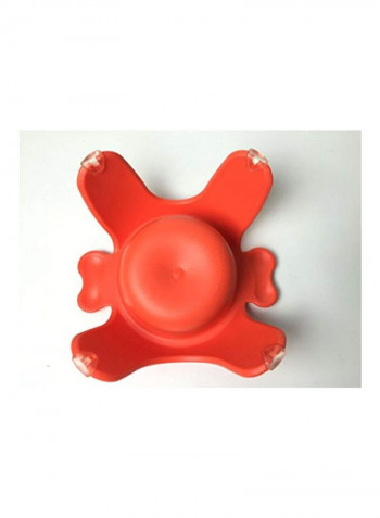 Yoga Raised Pet Bowl Orange L