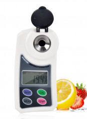 Digital Brix Sugar Refractometer White 18 x 5 x 14cm