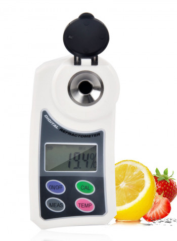 Digital Brix Sugar Refractometer White 18 x 5 x 14cm
