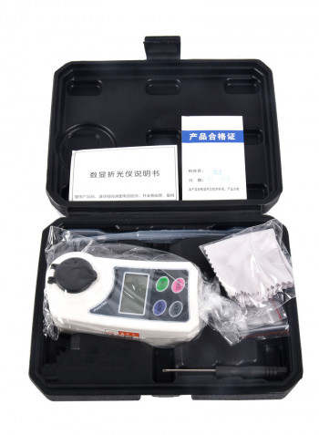 Digital Brix Sugar Refractometer White 18 x 5 x 14cm