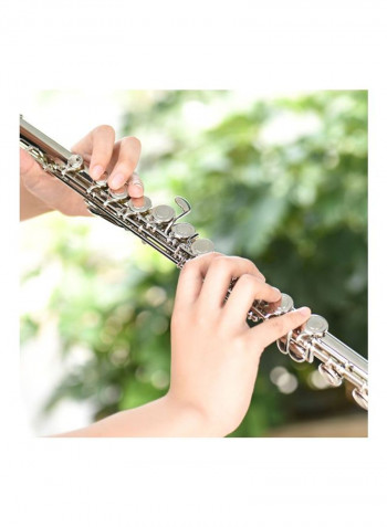 16 Holes Silver Plated Western Concert Flute