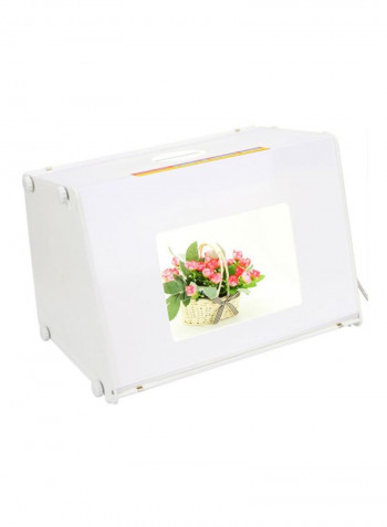 35-Piece Photography Studio Light Box Set 16x12inch White