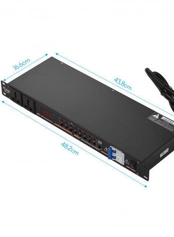 DB2-02 10-outlet Rack Mount Power Sequence Controller And Power Supply Regulator