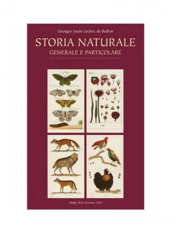 Storia Naturale : Generale E Particolare Hardcover