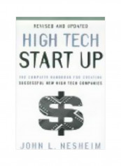 High Tech Start Up Hardcover English by John L. Nesheim - 17 July 2000