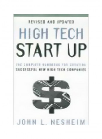 High Tech Start Up Hardcover English by John L. Nesheim - 17 July 2000