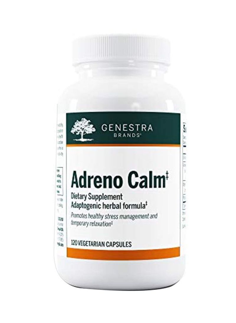 Adreno Calm Adaptogenic Herbal Formula Dietary Supplement - 120 Capsules