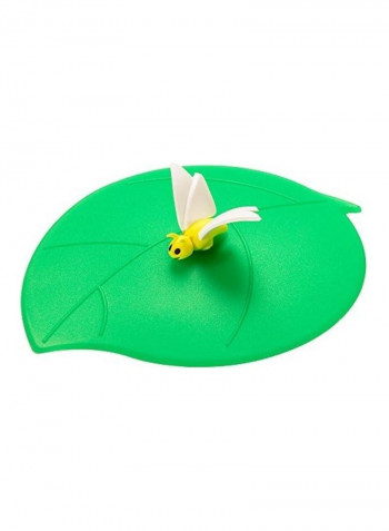 Butterfly Bowl Cover Green/White