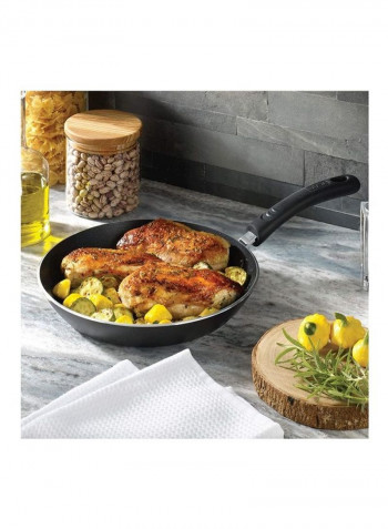 10-Piece Non-Stick Cookware Set Black/Clear