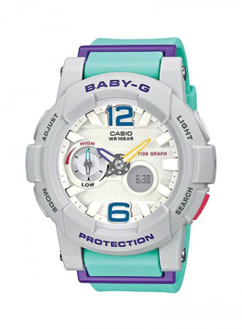 Women's Resin Analog/Digital Wrist Watch BGA-180-3B