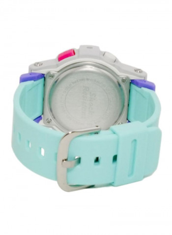 Women's Resin Analog/Digital Wrist Watch BGA-180-3B