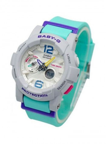 Women's Resin Analog/Digital Wrist Watch BGA-180-3B