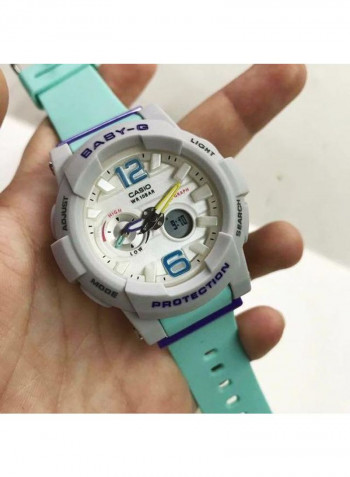 Women's Resin Analog/Digital Wrist Watch BGA-180-3B
