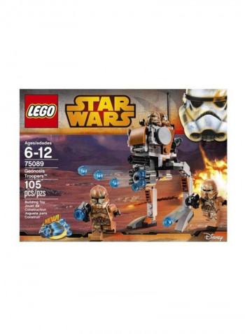 105-Piece Star Wars Geonosis Troopers Building Toy 75089