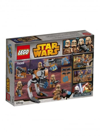 105-Piece Star Wars Geonosis Troopers Building Toy 75089