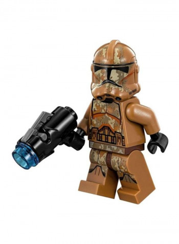105-Piece Star Wars Geonosis Troopers Building Toy 75089