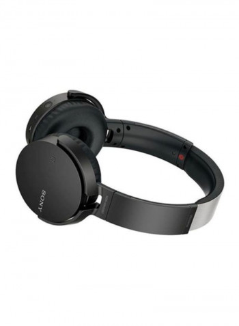 Extra Bass Bluetooth Wireless Over-Ear Headphones Black