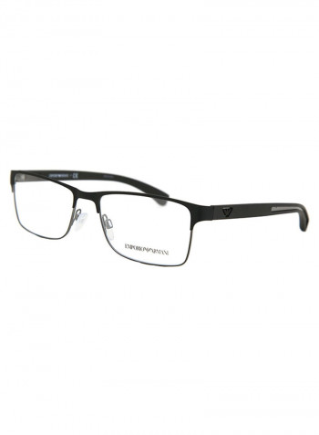 Men's Rectangular Eyeglasses - Lens Size: 53 mm