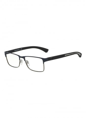 Men's Rectangular Eyeglasses - Lens Size: 53 mm