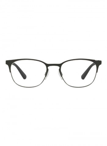 Men's Square Eyeglasses - Lens Size: 53 mm