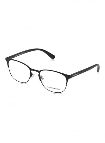 Men's Square Eyeglasses - Lens Size: 53 mm