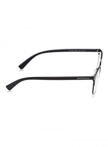 Men's Square Eyeglasses - Lens Size: 53 mm