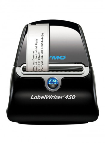 Thermal Label Printer Black