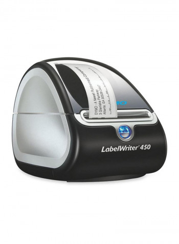 Thermal Label Printer Black