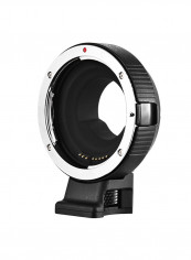 CM-AEF-MFT Lens Adapter With Connector For M4/3 Camera Black/Silver
