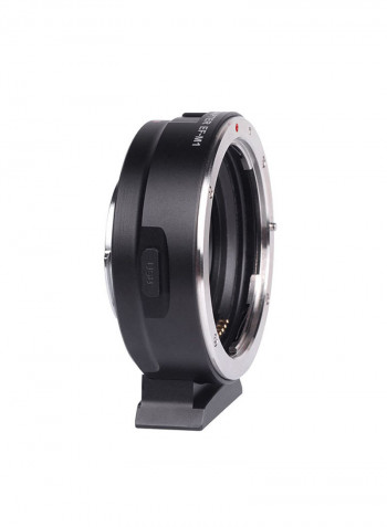 EF-M1 Lens Mount Adapter Ring For Canon Black/Silver