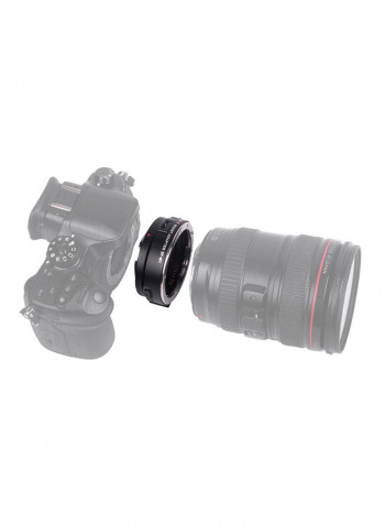 EF-M1 Lens Mount Adapter Ring For Canon Black/Silver