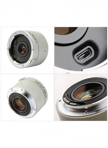 Teleplus Auto Focus Lens Extender Black/White