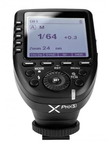 Wireless Flash Trigger Transmitter Black