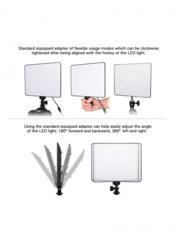 Photography LED Video Light For Canon/Nikon/Sony Camera And Camcorder Multicolour