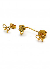18 Karat Gold Ribbon Earrings reviews 18 Karat Gold Ribbon Earrings