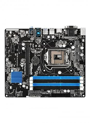 Micro ATX DDR3 1066 LGA  1150 Motherboard أسود