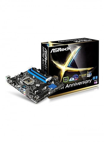 Micro ATX DDR3 1066 LGA  1150 Motherboard أسود