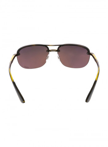 Men's Chromance Semi Rimless Sunglasses - Lens Size: 63 mm