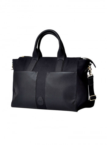 Croyde Leather Diaper Bag