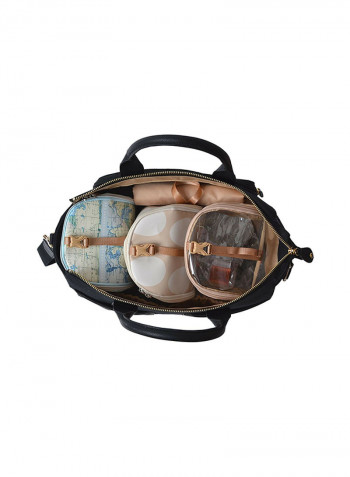 Croyde Leather Diaper Bag